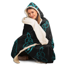 Load image into Gallery viewer, Norse Tree of Life Hooded Blanket - Urban Celt