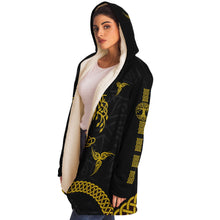 Load image into Gallery viewer, Luxury Celtic Style Hooded Cloak - Urban Celt