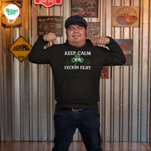 Load image into Gallery viewer, Keep Calm Ya Feckin Eejit Hoodie - Urban Celt