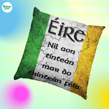 Load image into Gallery viewer, Éire - Níl aon tinteán Zippered Pillow Case 18"x18" - Urban Celt