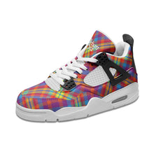 Load image into Gallery viewer, Retro Tartan Plaid Trainers S-1 - Urban Celt
