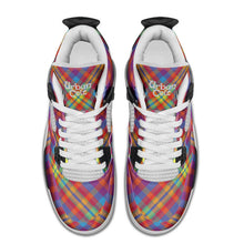 Load image into Gallery viewer, Retro Tartan Plaid Trainers S-1 - Urban Celt