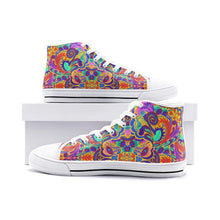 Load image into Gallery viewer, Funky Vibes High Top Canvas Shoes - Urban Celt