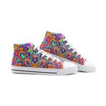 Load image into Gallery viewer, Funky Vibes High Top Canvas Shoes - Urban Celt