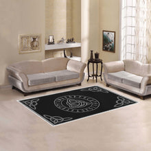Load image into Gallery viewer, Celtic Runes Area Rug 5'x3'3'' - Urban Celt