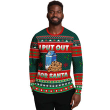 Load image into Gallery viewer, I Put Out for Santa Ugly Christmas Sweatshirt - Urban Celt