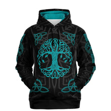 Load image into Gallery viewer, Celtic Norse Tree of Life Hoodie - Urban Celt