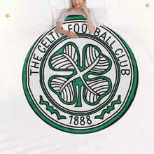 Load image into Gallery viewer, Celtic FC Circular Fleece Blanket 60" - Urban Celt