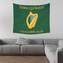 Load image into Gallery viewer, Eirinn go Brách Wall Tapestry 60" x 51" - Urban Celt
