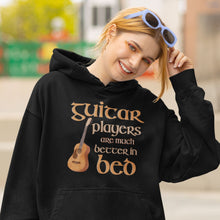 Load image into Gallery viewer, Guitar Players Are Better In Bed Hoodie - Urban Celt