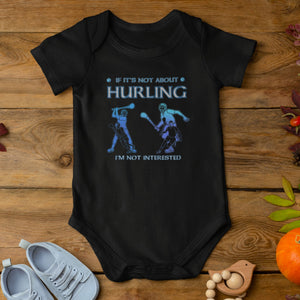Not Hurling Not Interested Baby Bodysuit