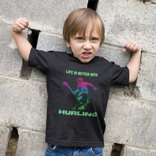 Load image into Gallery viewer, Life is Better with Hurling Kids T-shirt - Urban Celt
