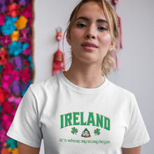 Load image into Gallery viewer, Ireland Where My Story Began T-shirt - Urban Celt