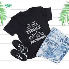 Load image into Gallery viewer, I Don't Make Mistakes On Fiddle T-shirt - Urban Celt