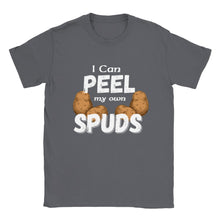 Load image into Gallery viewer, I Can Peel My Own Spuds T-shirt - Urban Celt