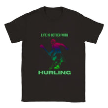 Load image into Gallery viewer, Life is Better with Hurling Kids T-shirt - Urban Celt