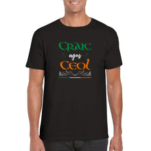 Load image into Gallery viewer, Craic agus Ceol T-shirt - Urban Celt
