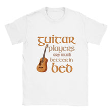 Load image into Gallery viewer, Guitar Players are Better in Bed T-shirt - Urban Celt