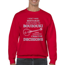Load image into Gallery viewer, I Don't Make Mistakes on Bouzouki Sweatshirt - Urban Celt