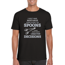 Load image into Gallery viewer, I Don't Make Mistakes on Spoons T-shirt - Urban Celt