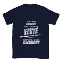 Load image into Gallery viewer, I Don't Make Mistakes On Flute T-shirt - Urban Celt