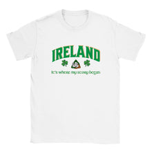 Load image into Gallery viewer, Ireland Where My Story Began T-shirt - Urban Celt