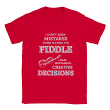 Load image into Gallery viewer, Classic Kids Fiddle Music T-shirt - Urban Celt