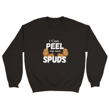 Load image into Gallery viewer, I Can Peel My Own Spuds Sweatshirt - Urban Celt