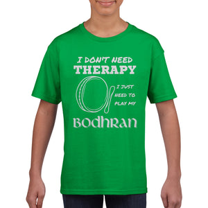 Bodhran Therapy Kids T-shirt