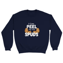 Load image into Gallery viewer, I Can Peel My Own Spuds Sweatshirt - Urban Celt