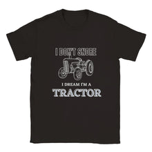 Load image into Gallery viewer, I Dream I'm a Tractor T-shirt - Urban Celt