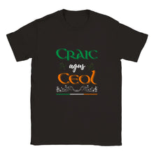 Load image into Gallery viewer, Craic agus Ceol T-shirt - Urban Celt