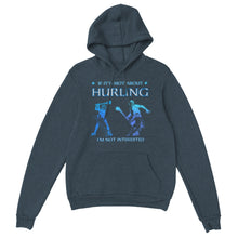 Load image into Gallery viewer, Not About Hurling Not Interested Hoodie - Urban Celt