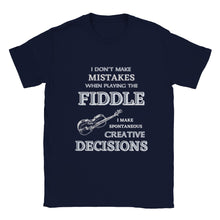 Load image into Gallery viewer, Classic Kids Fiddle Music T-shirt - Urban Celt