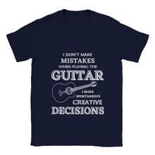 Load image into Gallery viewer, I Don't Make Mistakes on Guitar T-shirt - Urban Celt