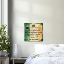 Load image into Gallery viewer, Irish Home Blessing Canvas Print - Urban Celt