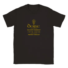 Load image into Gallery viewer, Bloody Sunday Commemorative T-shirt - Urban Celt