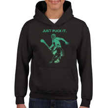 Load image into Gallery viewer, Just Puck It Kids Hurling Hoodie - Urban Celt