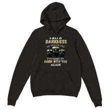 Load image into Gallery viewer, Hello Darkness My Old Friend Hoodie - Urban Celt