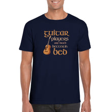 Load image into Gallery viewer, Guitar Players are Better in Bed T-shirt - Urban Celt