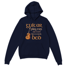 Load image into Gallery viewer, Guitar Players Are Better In Bed Hoodie - Urban Celt