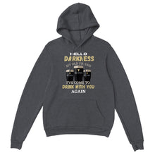 Load image into Gallery viewer, Hello Darkness My Old Friend Hoodie - Urban Celt