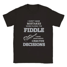 Load image into Gallery viewer, Classic Kids Fiddle Music T-shirt - Urban Celt
