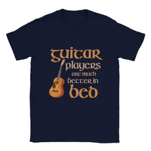 Load image into Gallery viewer, Guitar Players are Better in Bed T-shirt - Urban Celt