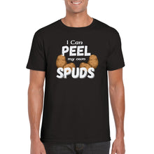 Load image into Gallery viewer, I Can Peel My Own Spuds T-shirt - Urban Celt