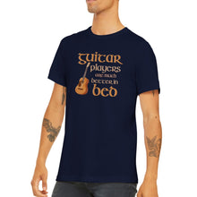 Load image into Gallery viewer, Guitar Players are Better in Bed T-shirt - Urban Celt