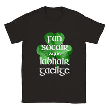 Load image into Gallery viewer, Fan Socair agus Labhair Gaeilge, Keep Calm and Speak Irish - Urban Celt