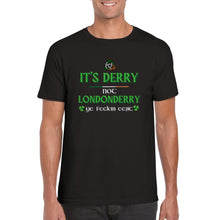 Load image into Gallery viewer, Derry Not Londonderry T-shirt - Urban Celt
