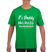 Load image into Gallery viewer, It's Paddy Not Patty Kids T-shirt - Urban Celt