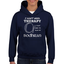 Load image into Gallery viewer, Bodhran Therapy Kids Hoodie - Urban Celt